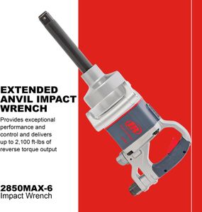 Ingersoll Rand Impact Wrench – 6-Inch Anvil, High Torque