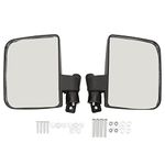 SPYMINNPOO Golf Cart Mirrors, 2 Pcs Side View Mirror Golf Cart Rearview Mirror for Club Car Compatible with EZGO