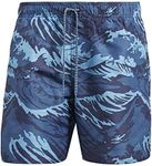 Adidas Men's Parley Swim Short, Blue, Large