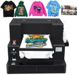 A3 DTG Printer for Tshirt Textile Clothes Bags Printing Machine Garment DTF Flatbed Printers for Black T-Shirt Jeans XP600