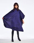 Betty Dain Hands Free All Purpose Bleachproof Cape, Arm Slits Keep Hands Free, Bleach, Water, Chemical, and Color Proof, Anti-static Nano Material, Machine Washable, 45 x 60 inches, Purple