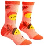 Sock It To Me Women's Fuzzy Gripper Socks, Acorn-ey Sock, One size