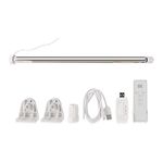 zemismart Tuya WiFi Rechargeable Roller Shade,Electric Tubular Blinds Motor for 28mm Tube SmartLife Shutter Engine Echo Google Voice Timer,Tuya APP Remote Control (Motor with R6)