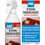 HG Stain Remover Extra Strong, Carpet & Upholstery Cleaner with Oxygen – 500ml