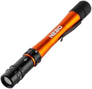 NEBO Master Series Rechargeable Flashlights, Aluminum, Waterproof LED Penlight, Perfect for Camping, Hunting, Fishing, 500 Lumen