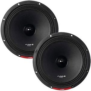 VIBE Audio "VIBE SLICK Pro Audio 8" Midrange Speaker - Sold in pairs - Black