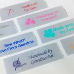 Personalized Satin Sewing Labels fo