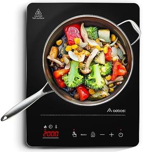 Sunmaki Induction Hob 2000 W Hot Plate