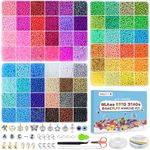 Redtwo 17800pcs 3mm Glass Seed Bead