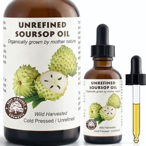 Virgin Soursop Oil (Anona Muricata, Graviola, Guanabana) – 100% Pure, Organic, Cold-Pressed, Unrefined – 4oz - 120ml – Natural Facial Oil & Moisturizer for Dry, Damaged, or Sensitive Skin