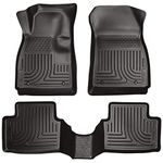 Husky Liners Weatherbeater Floor Mats | Fits 2012-2020 Chevrolet Sonic | Front & 2nd Row, 3-pc Black - 98291