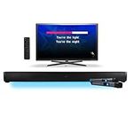 Mr Entertainer STARBAR Karaoke Soundbar. All in one Karaoke Machine, Soundbar & Wireless Speaker. Includes 2 Wireless Microphones