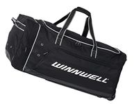 Winnwell Premium Wheel Hockey Bag Black Senior