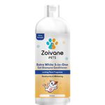 ZOIVANE 5 in 1 Extra White Cat Shampoo with Conditioner (100ml) | Reduces Hair Fall | Enhances Coat Brightness | Ideal for Persian Cats, Kittens, and All Breeds (Pack of 1)