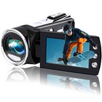 Video Camera Camcorder for Kids, Heegomn Mini Digital Camera Recorder Full HD 1080P 20FPS 12MP 2.8 Inch 270 Degree Rotation LCD Digital Video Camera for Kids Teens Beginners