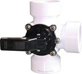 ATIE Pool Spa 3 Way 1.5" Diverter Valve (Slip) Compatible with Jandy 1.5" 3 Port Valve 4715, Ideal For Above Ground Pool Inlet Valve