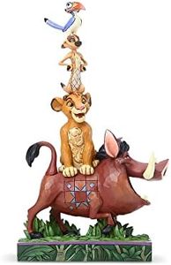 Enesco Disney Traditions by Jim Shore Lion King Stacked Characters Figurine, 8 Inch, Multicolor