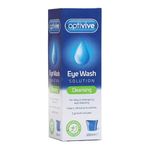 Optivive Eye Wash Cleansing Solution for Daily Or Emergency Eye Cleansing - Cleans, Refresh & Soothes - 100ml - Eye Bath Included