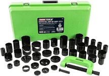 OEMTOOLS 37386 Master Ball Joint Service Kit (Case 1 of 2), Green and Black 41 Piece Automotive Ball Joint Tool Master Kit, Honda Ball Joint Press Kit