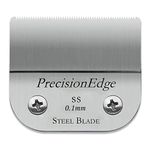 Professional Detachable Replacement Ceramic Blades set,compatible with oster Classic 76/Star-Teq/Power-Teq andi A*dis AGC,BDC,BGC,MBG Series Clippers (1/150"-0.1mm)