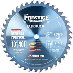 Amana Tool - PR1040C Electro-Blu Carbide Tipped Prestige General Purpose 10 Inch Dia 40T A