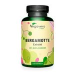 Vegavero Citrus Bergamot Supplement | 1250 mg Extract (15:1) | 120 Capsules (2 Months Supply) | 40% BIOFLAVONOIDS | Citrus Bergamia | NO Additives, Lab-Tested | Vegan