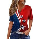 FQZWONG 4Th of July Tops for Women,