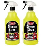 CarPlan Demon Clean, Exterior and Interior Cleaner, 1 Litre (Pack of 2)