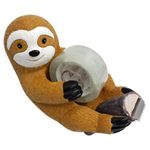 MAGICLULU Animal Tape Dispenser Resin Sloth Staue Washi Tape Cutter Office Tape Holder for Home Classroom Office Supplies