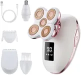 UPTARD Women's Electric Razors For Women Legs Pubic Facial Hair Removal 2 In 1 Womens Electric Shaver For Women,Bikini Trimmer For Lady,Waterproof