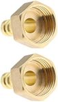 EMSea 2PCS 10mm to 1/2 Inch BSP Fem