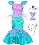 Esvaiy Mermaid Costume for Girls Ha