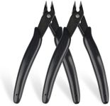 GlamorDove Hair Extension Pliers Keratin Bond Cutting Pliers Wire Flush Cutters Wire Clippers Nippers Hair Extension Tool with an Opening Spring Weft Extensions