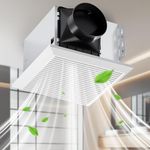 GROWNEER Bathroom Exhaust Fan, 110 