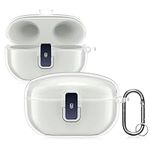 kwmobile Earphones Case Compatible with Sony WF-1000XM5 - Protective Earbuds Case - Transparent