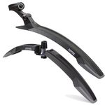 Zefal Deflector M60 MTB Front and Rear Mudguard Set for 26-inch wheel, Black