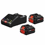 BOSCH GXS18V-13N24 CORE18V Starter Kit - (2) 8.0 Batteries & Charger