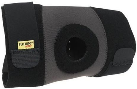 Futuro Sport Moisture Control Knee Support, Large (17.0 to 19.0-Inch) (Pack of 2)