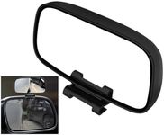 Blind Spot Mirror, Side Mirror Wide Angle Mirror, Granmagazz Adjustable 360° Rotation Car Auxiliary Convex Wide Angle Mirror Snap Way Clip On Side Rearview Mirror Universal for Car SUV Truck