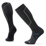 Smartwool Unisex Ski Full Cushion OTC Socks, Black, L EU