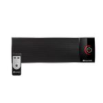 Klarstein Infrared Heater, 2200W Enclosed Electric Patio Heater, Remote Control, Timer, LED Display, IPX4 Terrace Outdoor Heater for Garden and Home, CO2-Free Energy Efficient Garden Heaters Outdoors