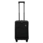 Bric's B|Y Ulisse Spinner Suitcase - Luxury Luggage With Spinner Wheels - Hard Shell Suitcases, Black, 21" Expandable w/Pocket