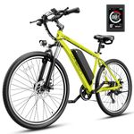 Jasion EB5 Plus 27.5" Electric Bike for Adults, 750W Peak Motor Ebike, 40km/h 483Wh Removable Battery Electric Mountain Bike with Front Fork Suspension