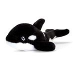 Keel Toys KEELECO SE1014 Plush Toy, 100% Recycled Ecological Toy for Children, Plush Toy Orca, 33 cm