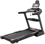 SOLE Fitness F65 Folding Treadmill with 9 Inch LCD Screen, Bluetooth, 3.0 HP Motor, 15 Incline Levels, 12 Miles Per Hour, 22 x 60 Inch Deck, 325 Pound User Weight, Foldable Treadmill for Home Gym