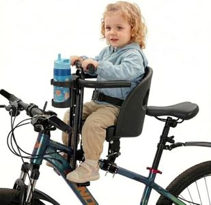 Kid's Bike seat ,Free water bottle holder for Baby 10 Months to 4 Years Old