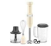 KitchenAid HAND BLENDER WITH ACCESSORIES - Almond Cream 5KHBV83BAC