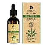 HM Herbal Me Certified Organic Oil For Face & Hair_50 ml | Hemp Seed Oil