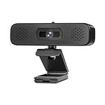 2K HD Webcam with 2 Speakers & Buil