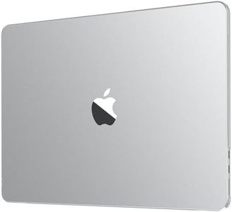 Soonjet Compatible for MacBook Air 13.6 inch Case M3 M2 2024-2022 Release Model A3113 A2681, Sturdy Protective Plastic Hard Shell Case Cover for MacBook Air M2 13 inch Case - Matte Clear